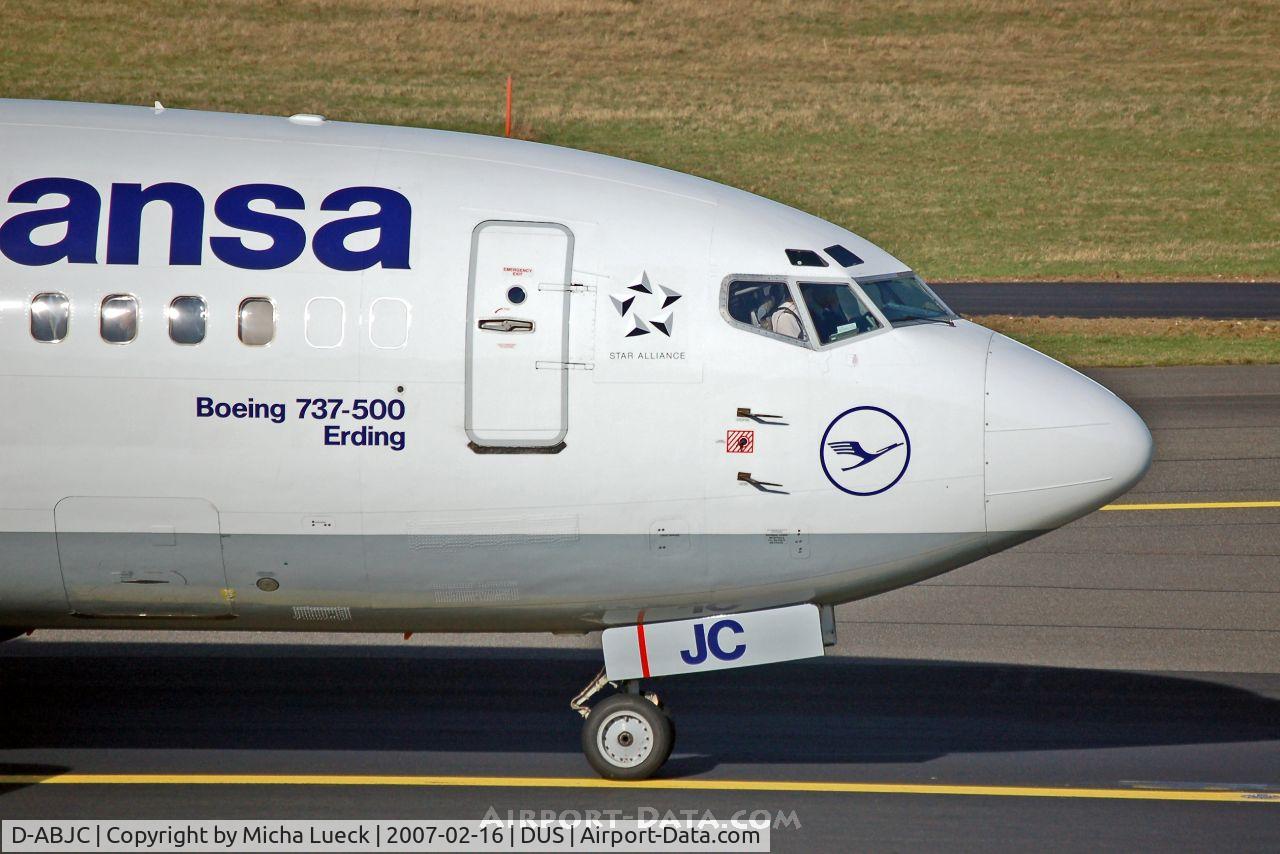 D-ABJC, 1991 Boeing 737-530 C/N 25272, Taxiing to the runway