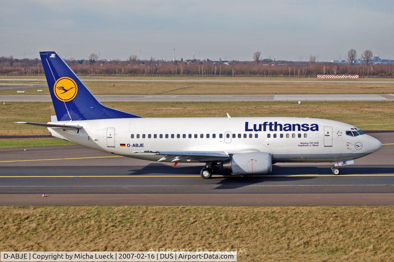 D-ABJE, 1991 Boeing 737-530 C/N 25310, B 737-500 
