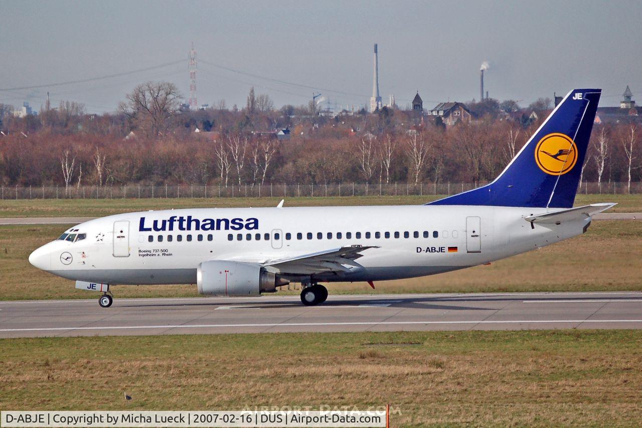 D-ABJE, 1991 Boeing 737-530 C/N 25310, B 737-500 