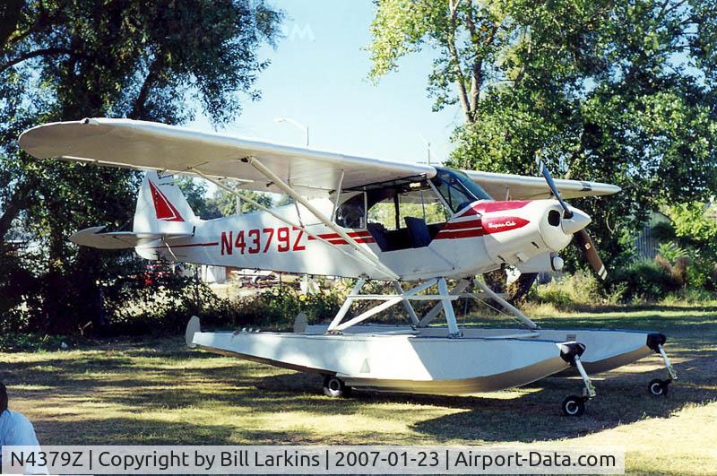 N4379Z, 1968 Piper PA-18-150 Super Cub C/N 18-8701, PA-18 on amphibious floats.