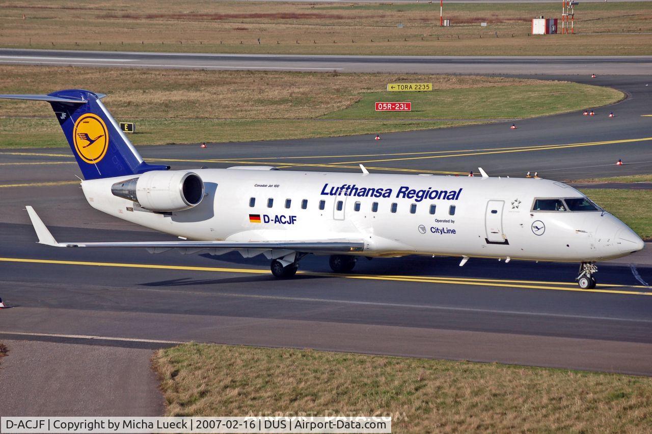 D-ACJF, 1996 Canadair CRJ-100LR (CL-600-2B19) C/N 7200, Lufthansa Cityline