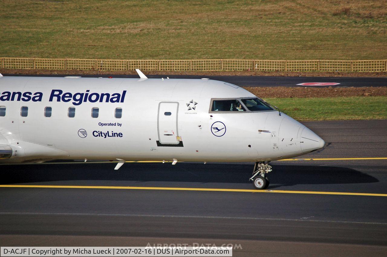 D-ACJF, 1996 Canadair CRJ-100LR (CL-600-2B19) C/N 7200, Lufthansa Cityline