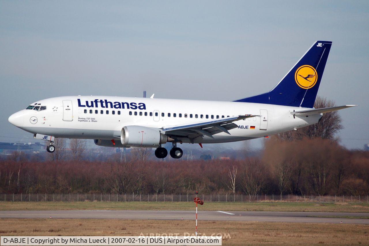 D-ABJE, 1991 Boeing 737-530 C/N 25310, B 737-500 