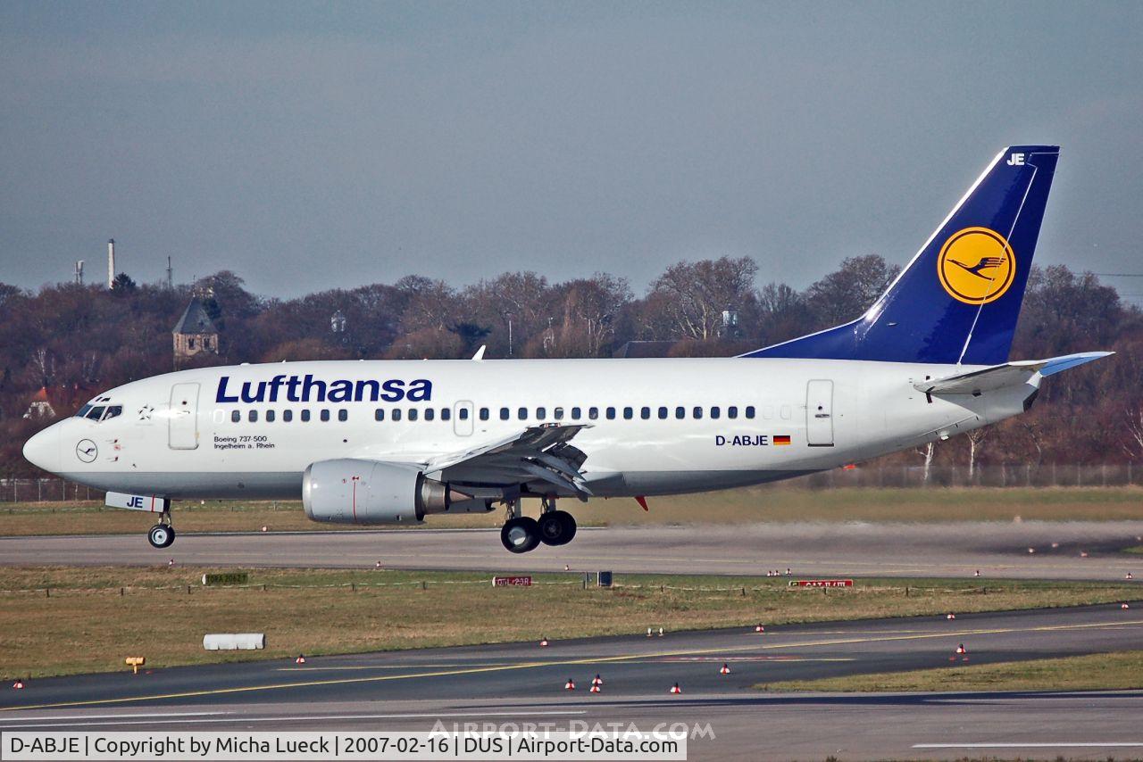 D-ABJE, 1991 Boeing 737-530 C/N 25310, B 737-500 