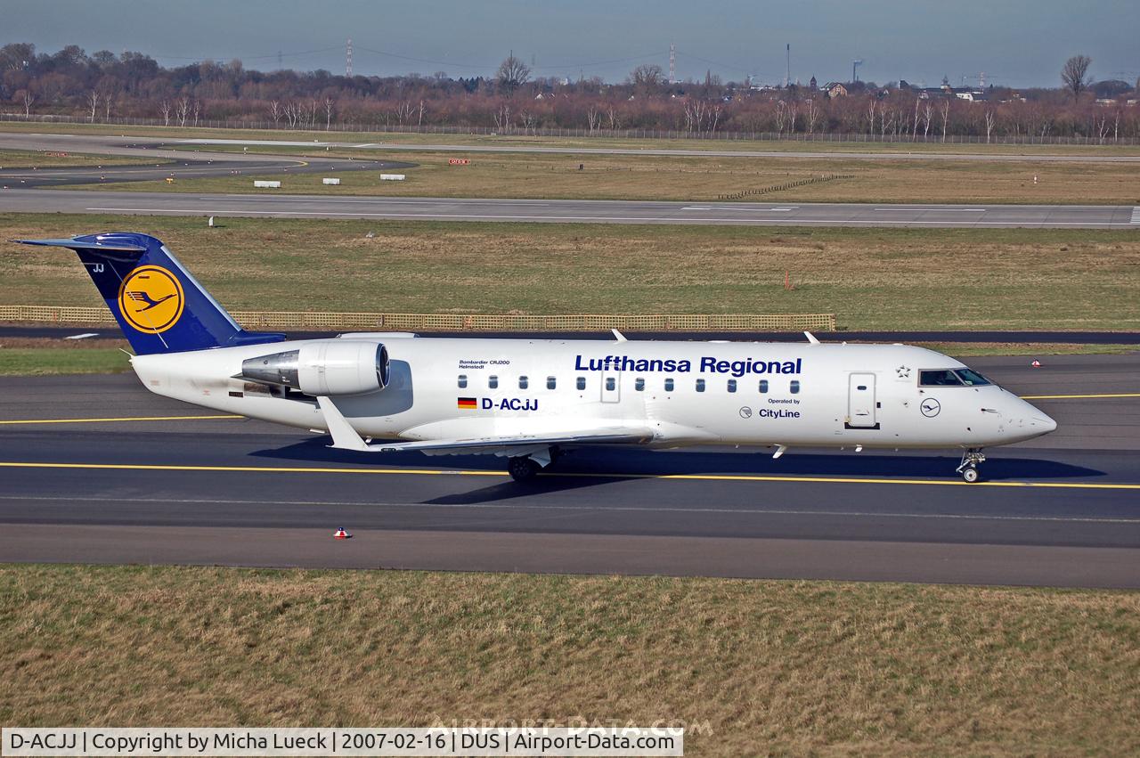 D-ACJJ, 1998 Canadair CRJ-100LR (CL-600-2B19) C/N 7298, Lufthansa Cityline