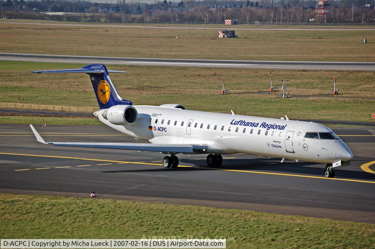 D-ACPC, 2001 Canadair CRJ-701ER (CL-600-2C10) Regional Jet C/N 10014, Lufthansa Cityline