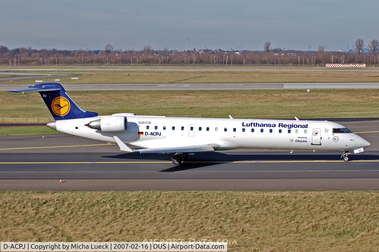 D-ACPJ, Canadair CRJ-701ER (CL-600-2C10) Regional Jet C/N 10040, Lufthansa Cityline