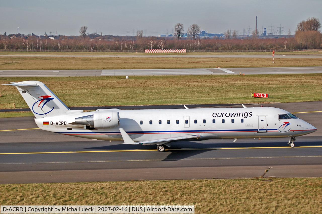 D-ACRD, Canadair CRJ-200ER (CL-600-2B19) C/N 7583, Eurowings