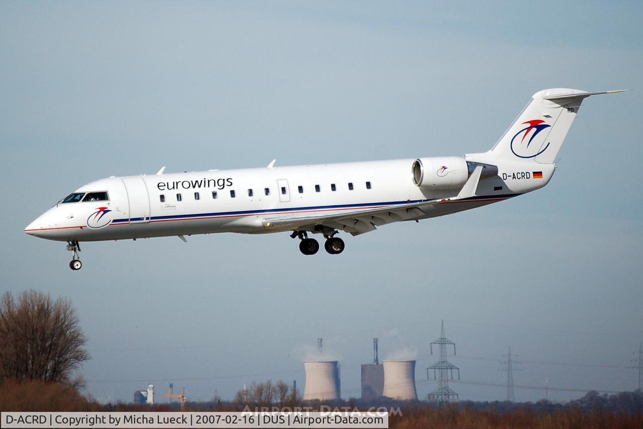 D-ACRD, Canadair CRJ-200ER (CL-600-2B19) C/N 7583, Eurowings