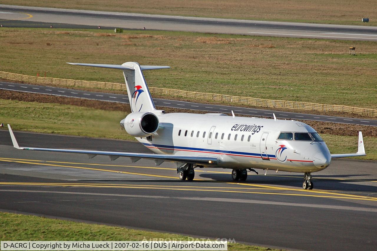 D-ACRG, 2002 Bombardier CRJ-200ER (CL-600-2B19) C/N 7630, Eurowings