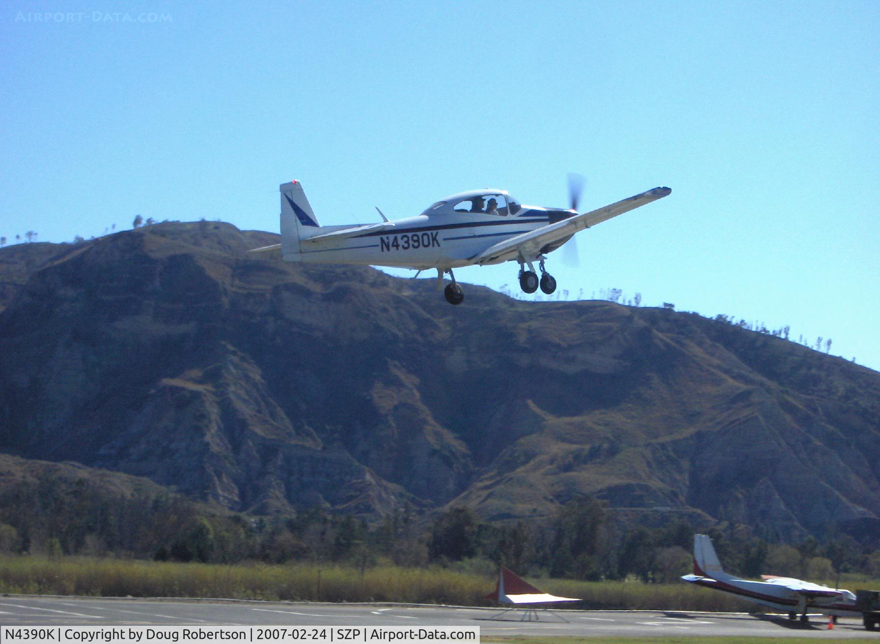 N4390K, 1948 Ryan Navion C/N NAV-4-1390, 1948 Ryan NAVION A, Continental E-185-9 205 Hp for takeoff, takeoff climb Rwy 22