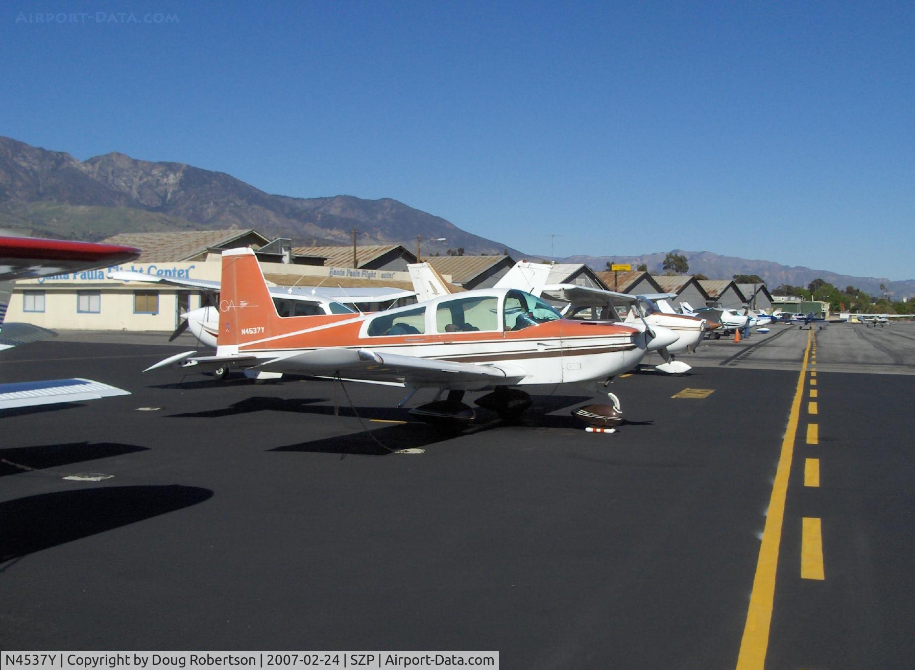 N4537Y, 1979 Grumman American AA-5B Tiger C/N AA5B1292, 1979 Grumman American AA-5B TIGER, Lycoming O&VO-360 180 Hp