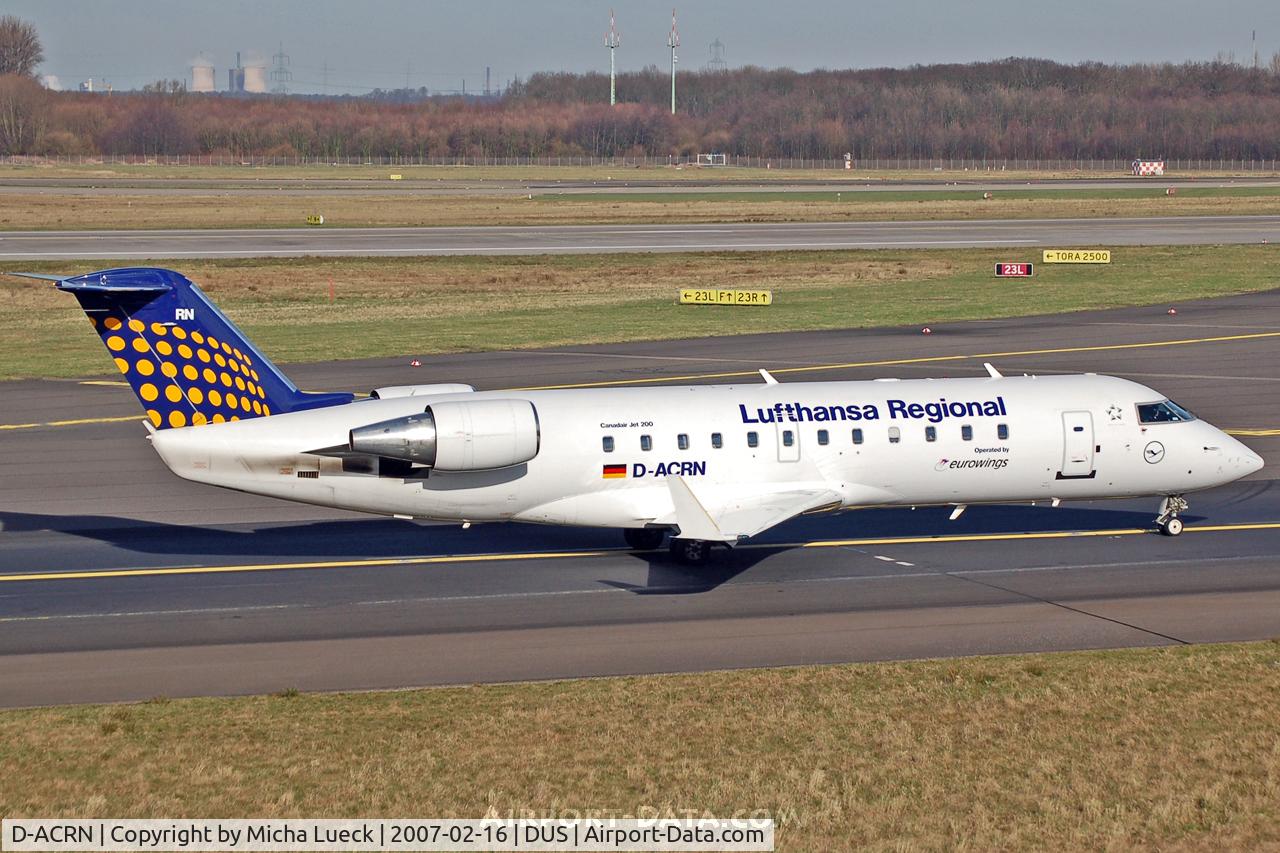 D-ACRN, 2001 Canadair CRJ-200LR (CL-600-2B19) C/N 7486, Eurowings for Lufthansa Regional
