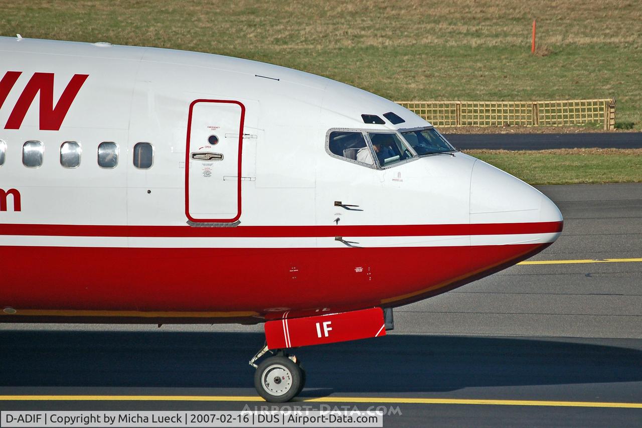 D-ADIF, 1991 Boeing 737-3L9 C/N 25125, Nose
