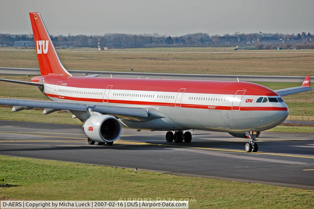D-AERS, 1997 Airbus A330-322 C/N 171, Taxiing to the runway
