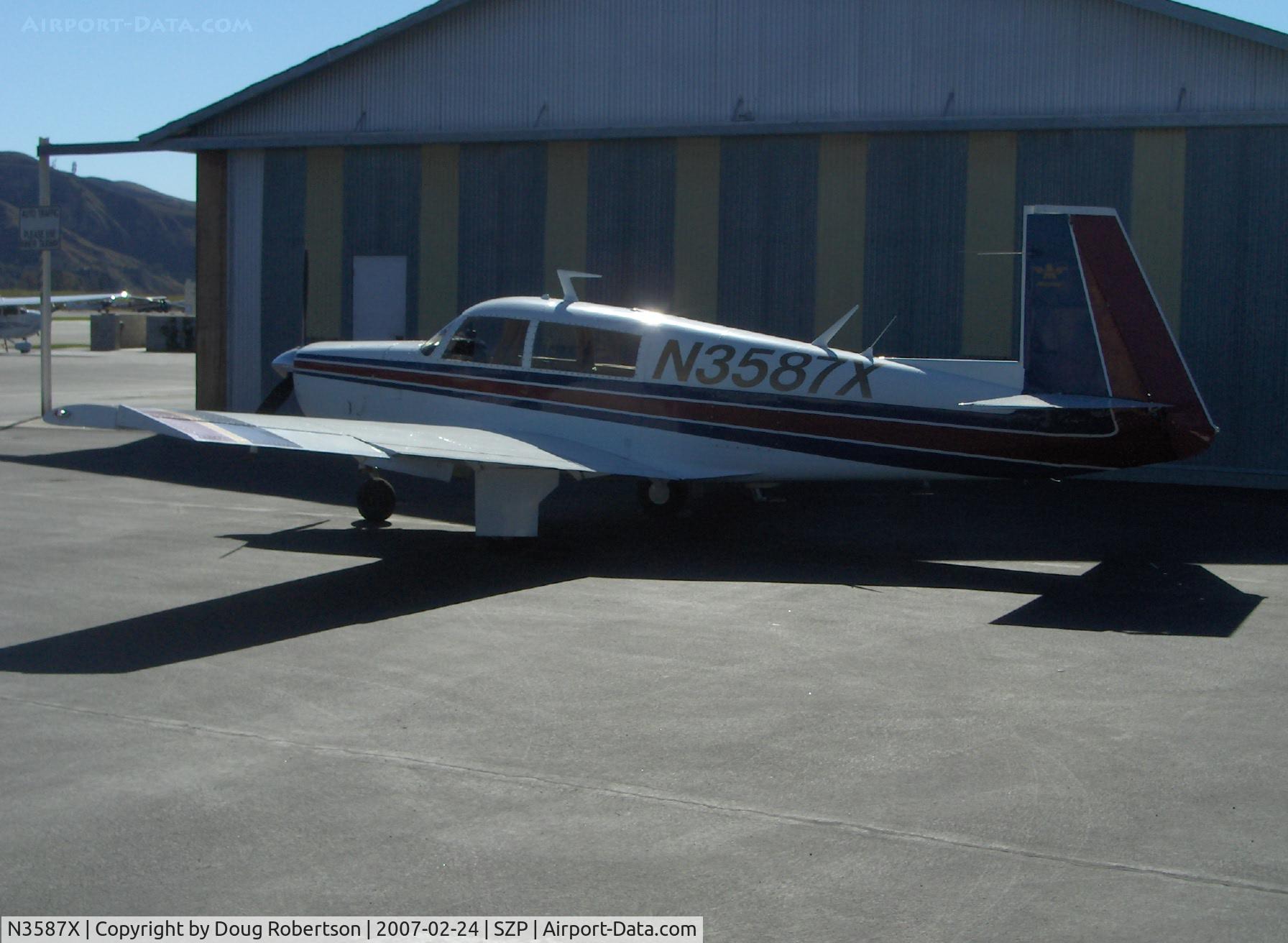 N3587X, 1968 Mooney M-20G Statesman C/N 680156, 1968 Mooney M20G STATESMAN, Lycoming O&VO-360 180 Hp, tri-blade prop