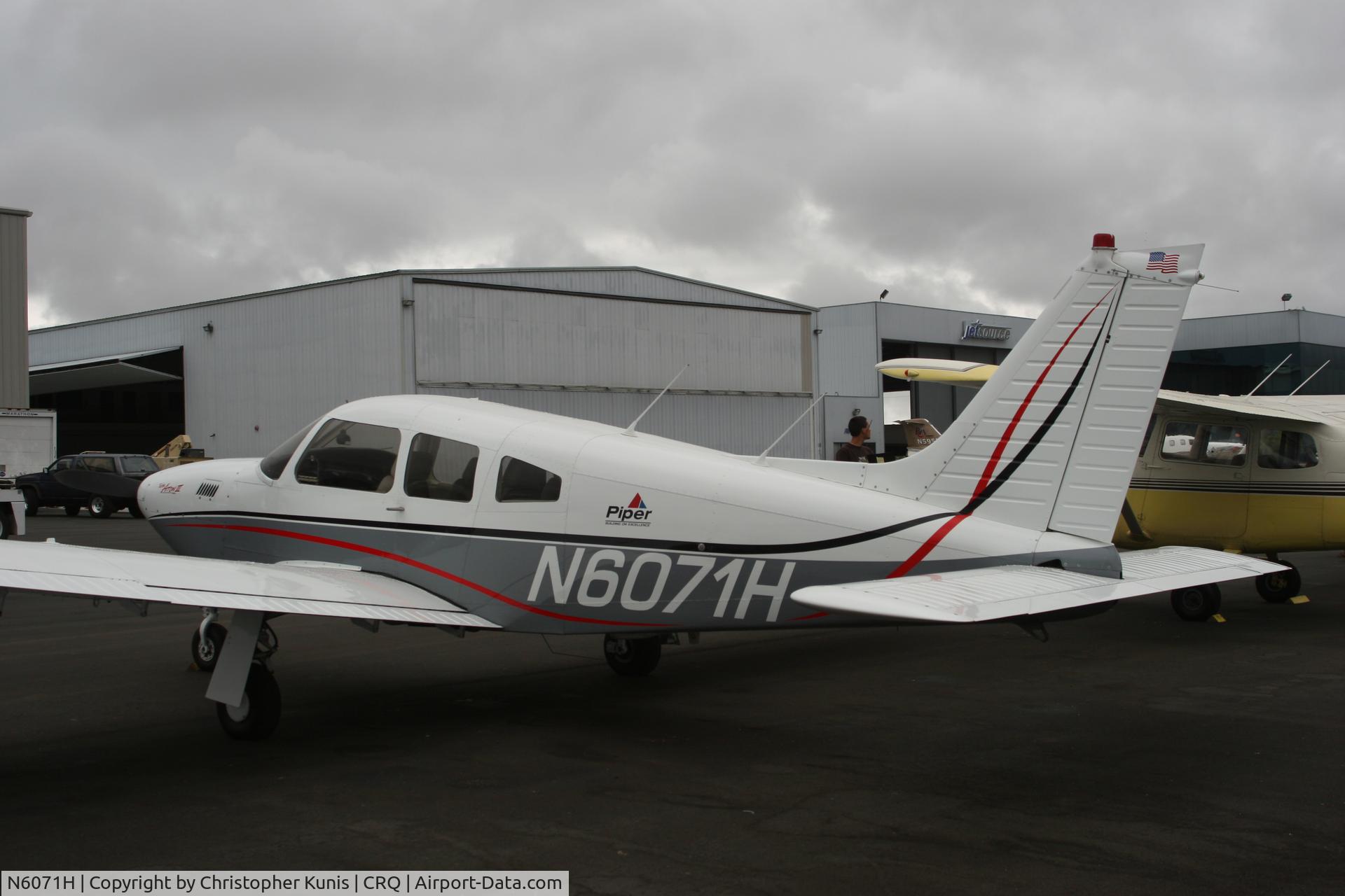 N6071H, 1977 Piper PA-28R-201T Cherokee Arrow III C/N 28R-7803085, Turbo Arrow III,