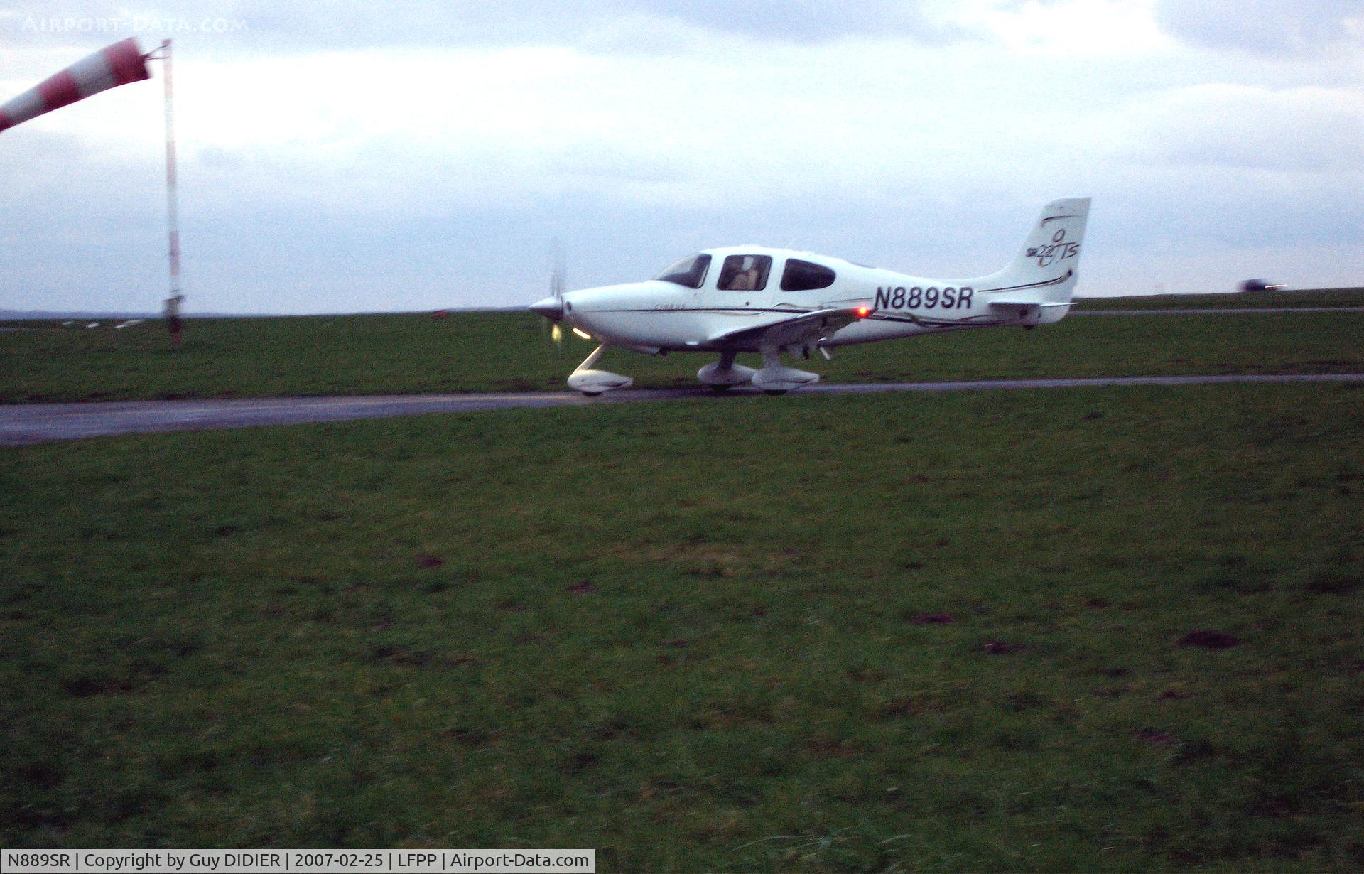 N889SR, 2006 Cirrus SR22 GTS C/N 2130, Cirrus SR22TS at LFPP (France)