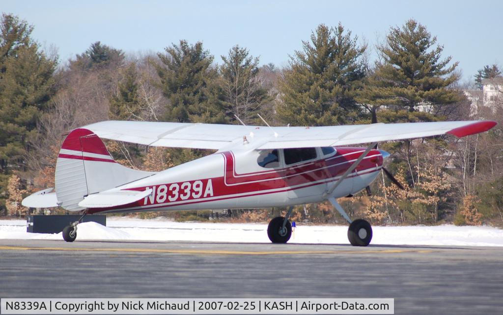 N8339A, 1952 Cessna 170B C/N 25191, second sighting!