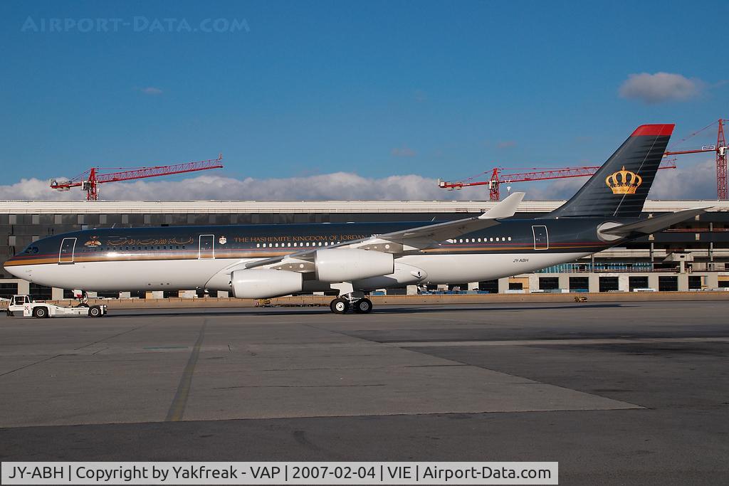 JY-ABH, 1993 Airbus A340-211 C/N 009, Jordanian Government Airbus 340-200