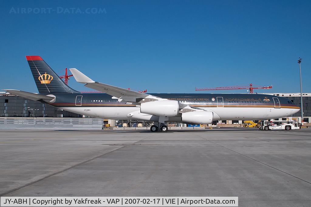 JY-ABH, 1993 Airbus A340-211 C/N 009, Jordanian Government Airbus 340-200