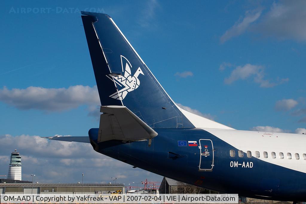 OM-AAD, 1987 Boeing 737-33A C/N 23636, Slovak Airlines Boeing 737-300