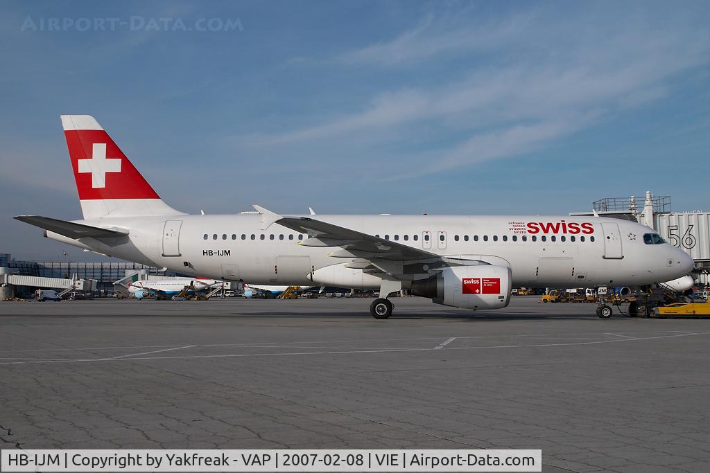 HB-IJM, 1996 Airbus A320-214 C/N 635, Swiss Airbus 320