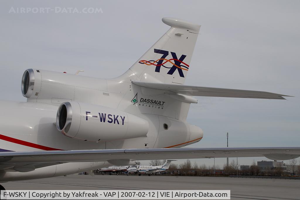 F-WSKY, 2007 Dassault Falcon 7X C/N 3, Falcon 7X