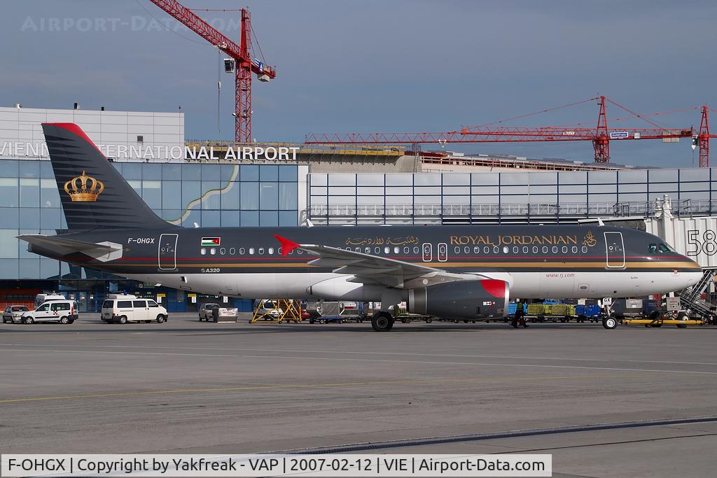F-OHGX, 2006 Airbus A320-232 C/N 2953, Royal Jordanian Airbus 320