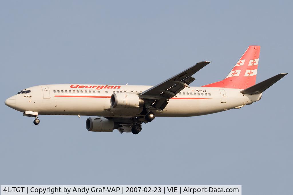 4L-TGT, 1994 Boeing 737-4Q8 C/N 26306, Georgian Airlines 737-400