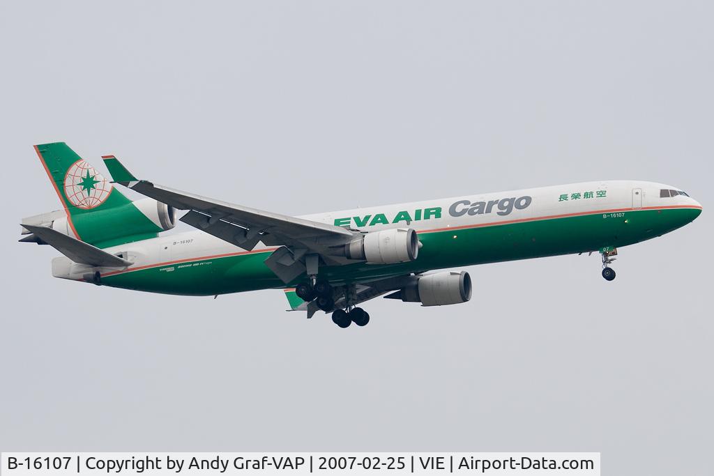 B-16107, 1995 McDonnell Douglas MD-11F C/N 48546, Eva Air Cargo MD11