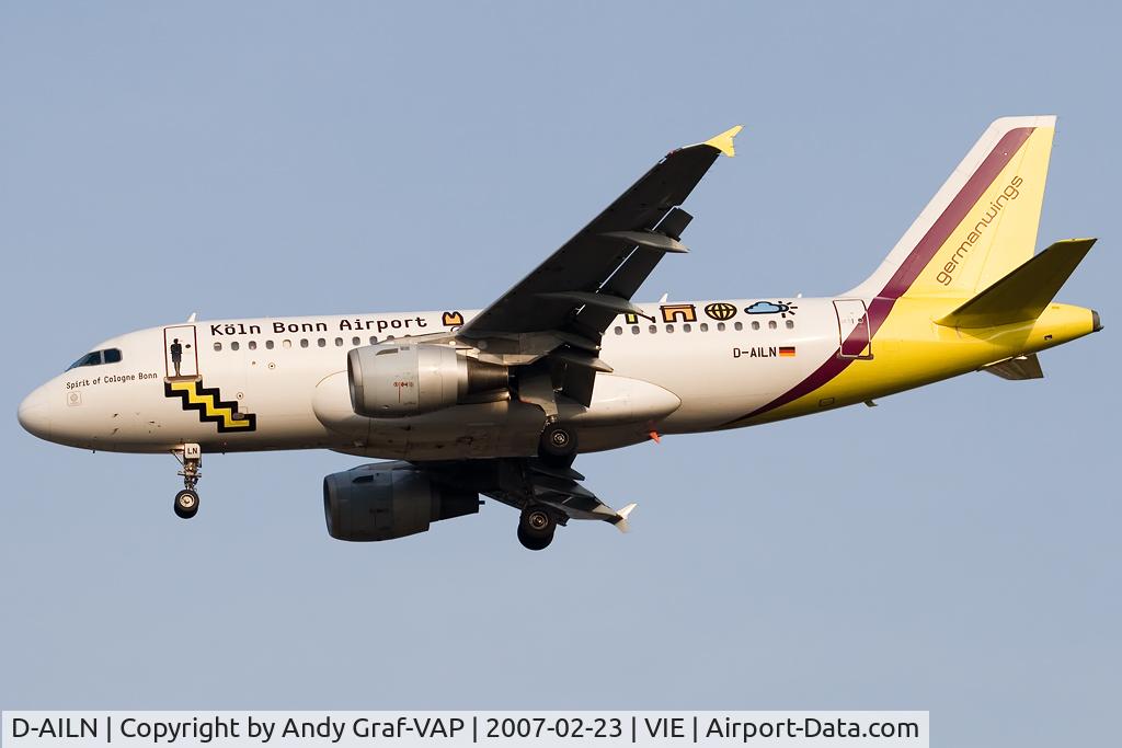 D-AILN, 1997 Airbus A319-114 C/N 700, Germanwings A319