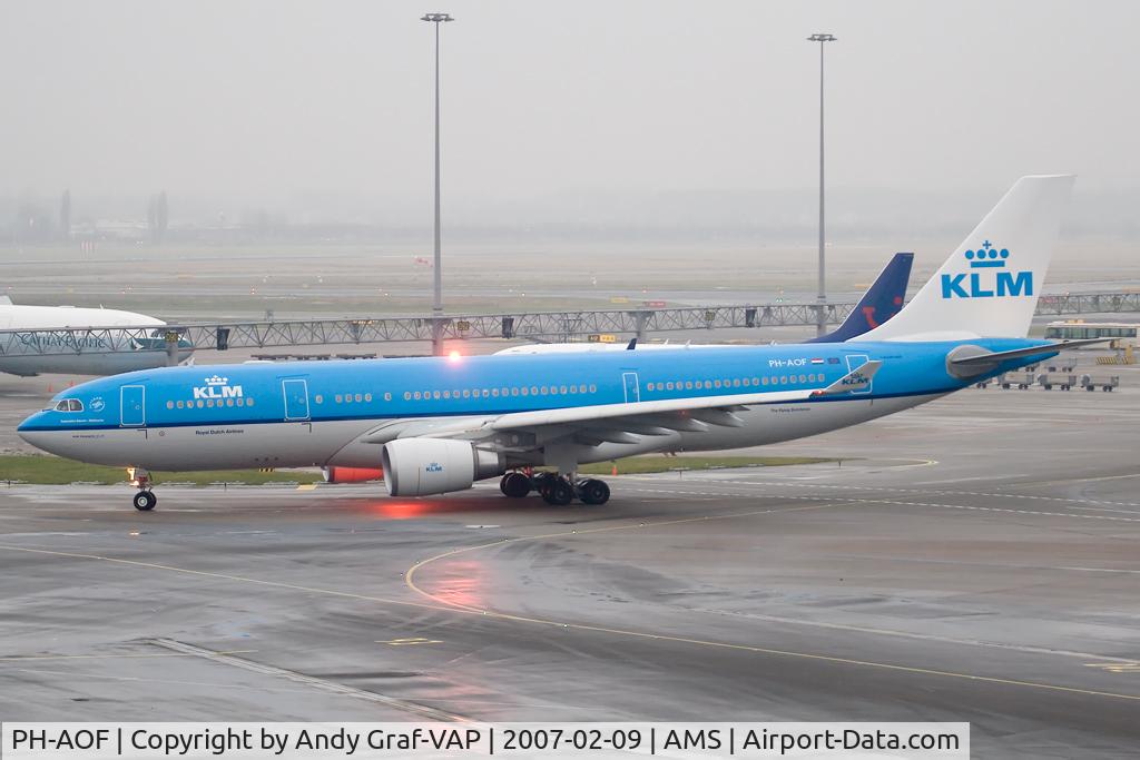 PH-AOF, 2006 Airbus A330-203 C/N 801, KLM A330-200