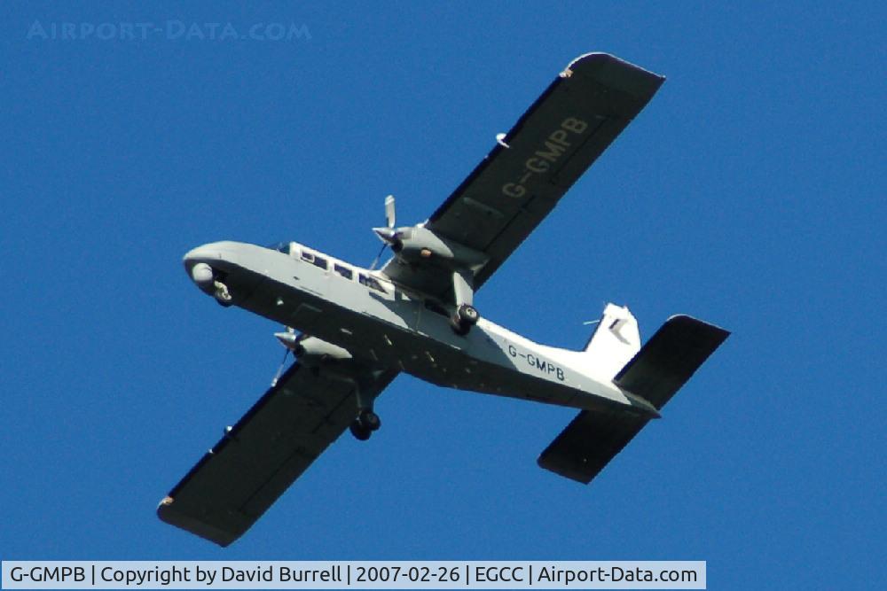 G-GMPB, 2002 Pilatus Britten-Norman BN-2T-4S Defender 4000 C/N 4011, Britten-Norman Islander - Landing