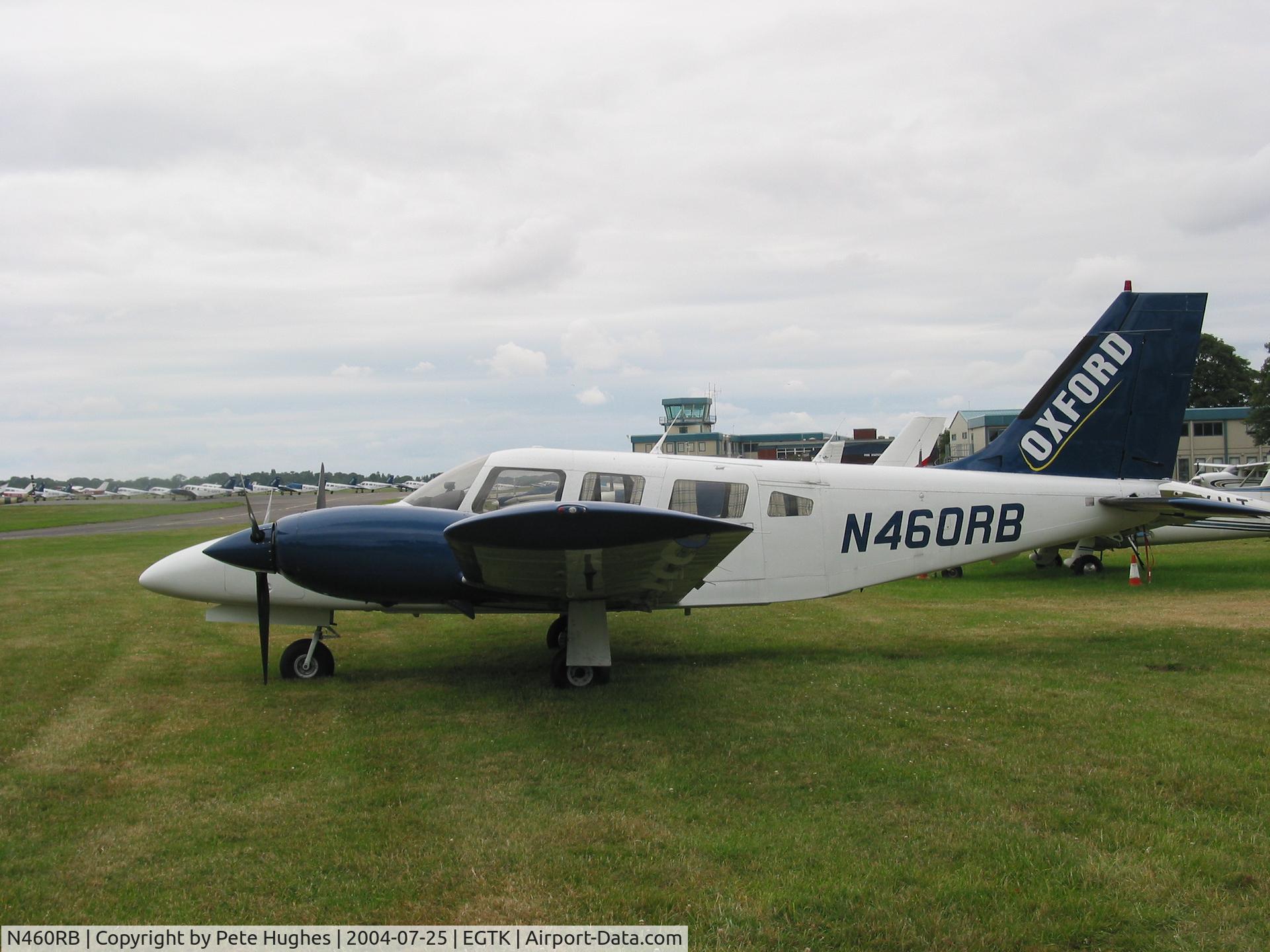 N460RB, 1981 Piper PA-34-220T C/N 34-8133177, Kidlington Oxford Airport UK