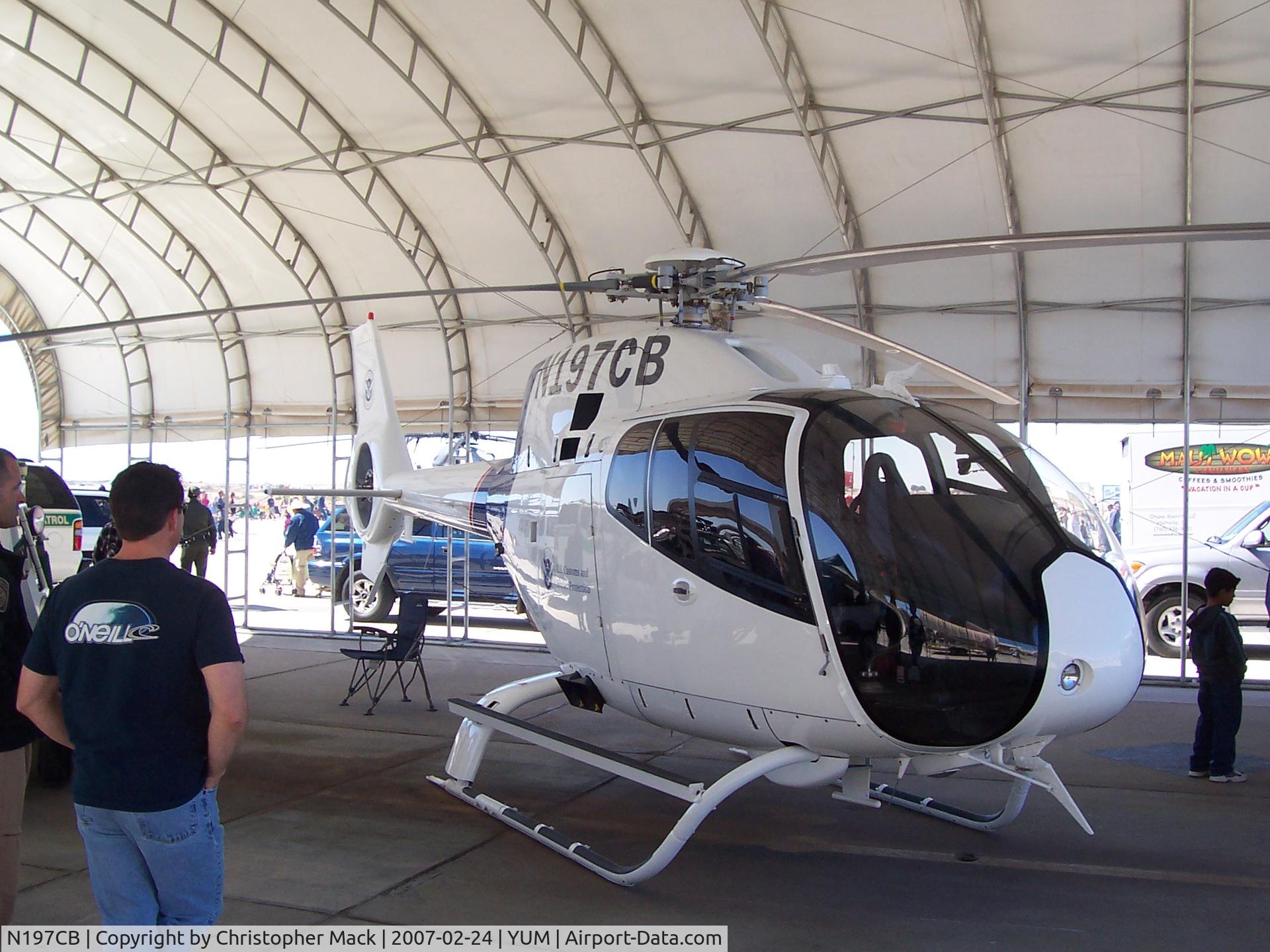 N197CB, 2006 Eurocopter EC-120B C/N 1448, Found at annual MCAS airshow, Yuma, AZ