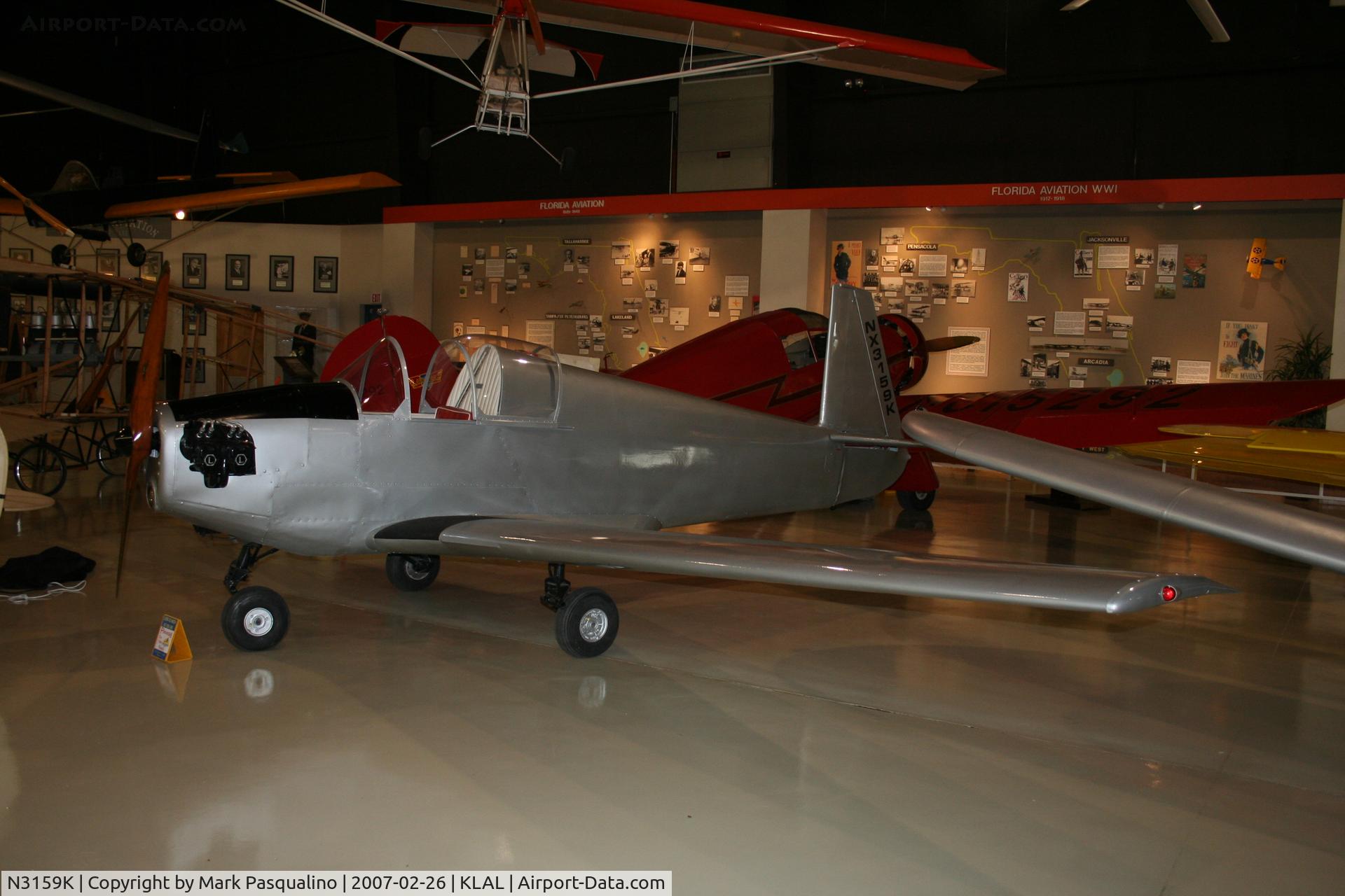 N3159K, 1948 Mooney M-18L C/N 3, Mooney M-18-L