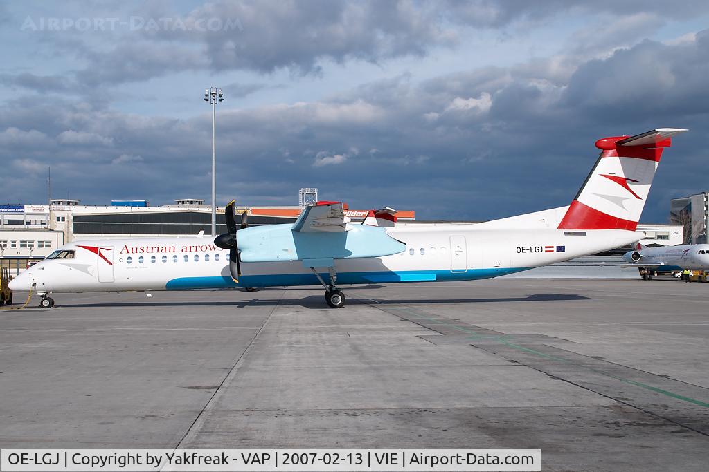 OE-LGJ, 2005 De Havilland Canada DHC-8-402Q Dash 8 C/N 4104, Austrian Arrows Dash 8-400