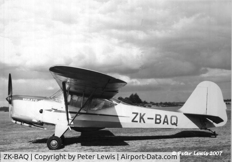 ZK-BAQ, 1950 Auster J-1B Aiglet C/N 2663, Aiglet - now stored