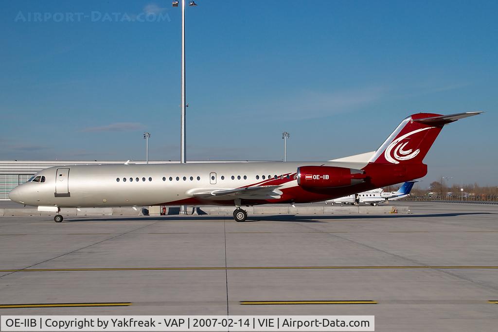 OE-IIB, 1992 Fokker 100 (F-28-0100) C/N 11403, International Jet Management Fokker 100