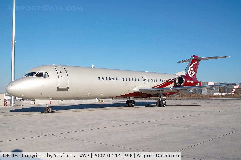 OE-IIB, 1992 Fokker 100 (F-28-0100) C/N 11403, International Jet Management Fokker 100