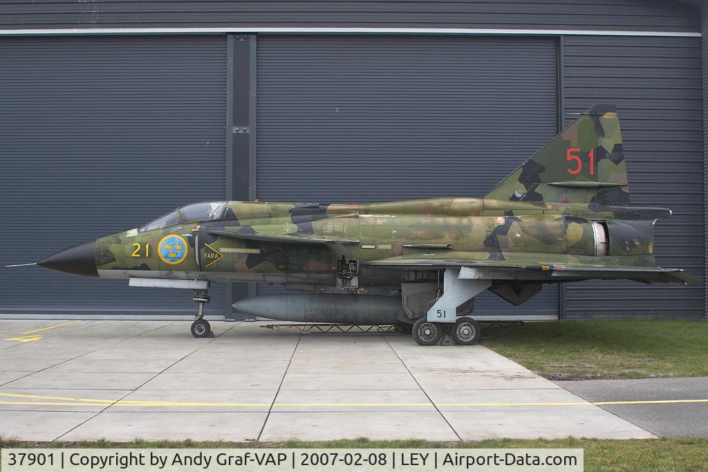37901, 1975 Saab AJSH 37 Viggen C/N 37901, Swedish Air Force Saab Viggen