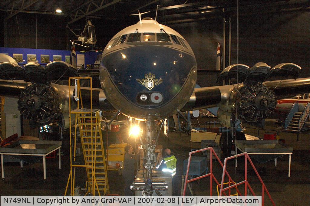 N749NL, 1949 Lockheed L-749-79 Constellation C/N 2604, KLM L-1049