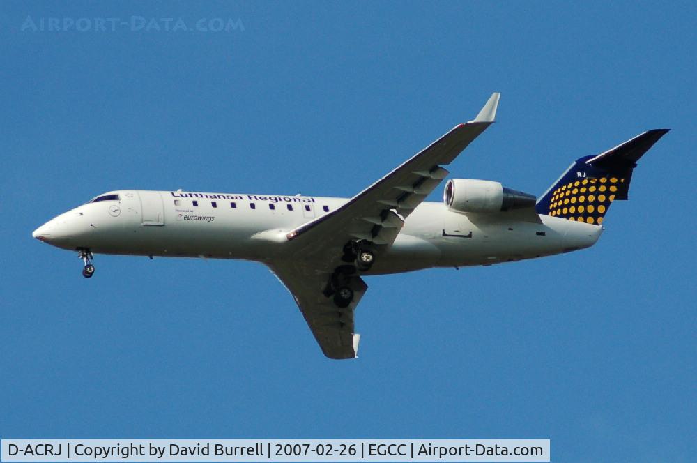 D-ACRJ, 2003 Canadair CRJ-200ER (CL-600-2B19) C/N 7864, Lufthansa/Eurowings - Landing