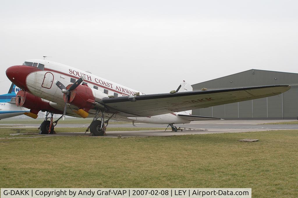 G-DAKK, 1942 Douglas DC-3C-S1C3G (C-47A) C/N 9798, South Coast Airways DC3