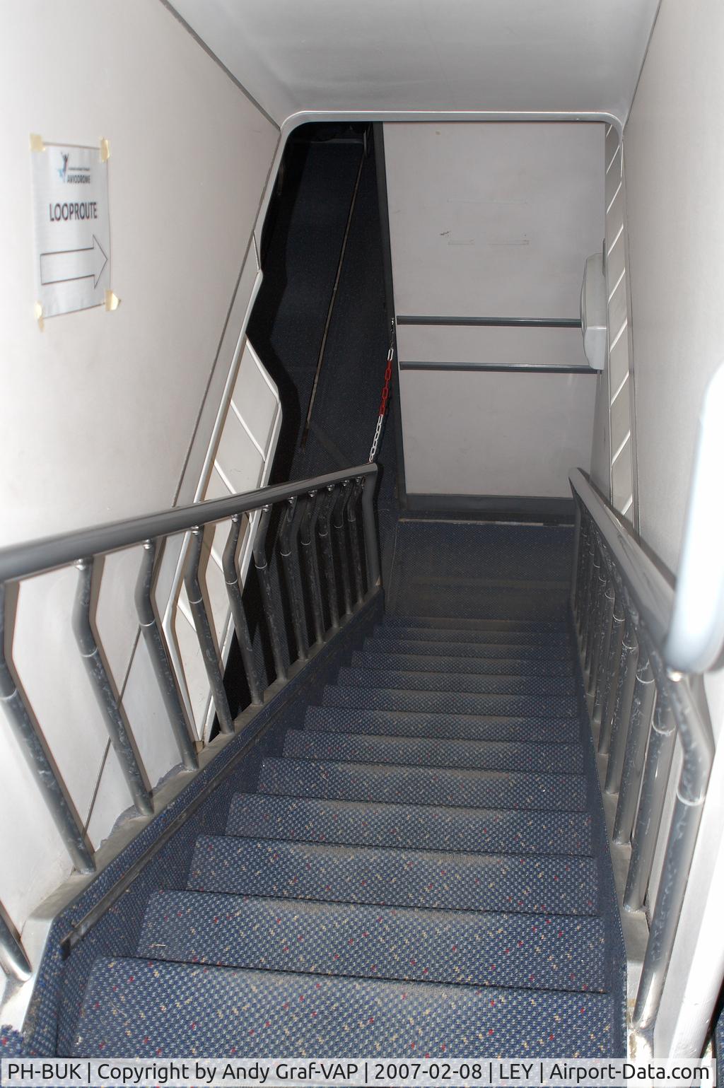 PH-BUK, 1978 Boeing 747-206B (SUD) C/N 21549, KLM 747-300 Stairs down