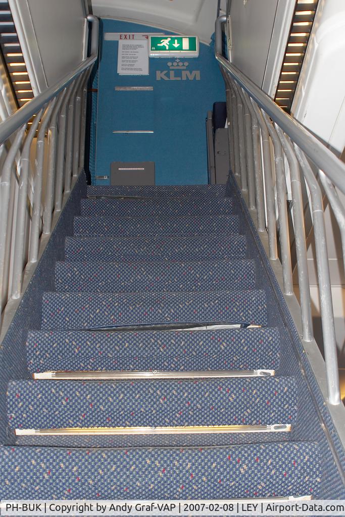 PH-BUK, 1978 Boeing 747-206B (SUD) C/N 21549, KLM 747-300 Stairs up