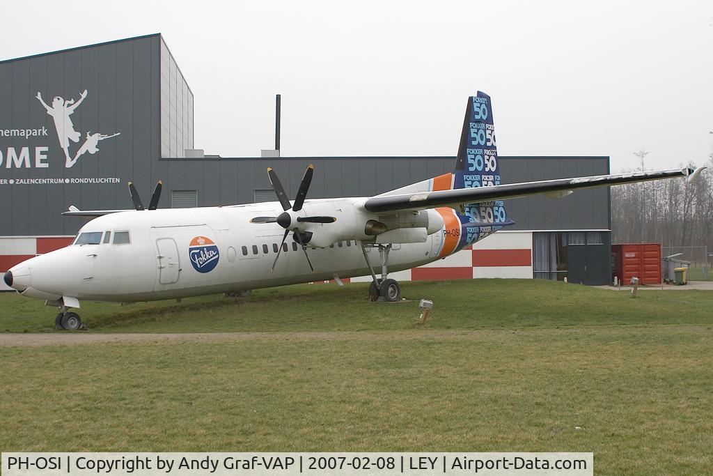 PH-OSI, 1986 Fokker 50 C/N 10688, Fokker 50 Prototyp