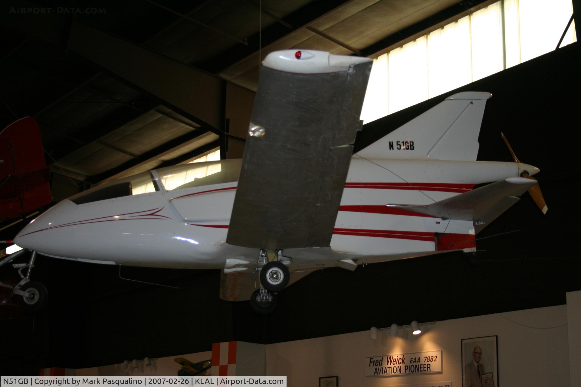 N51GB, Bede BD-5B C/N 4496, Bede BD-5B
