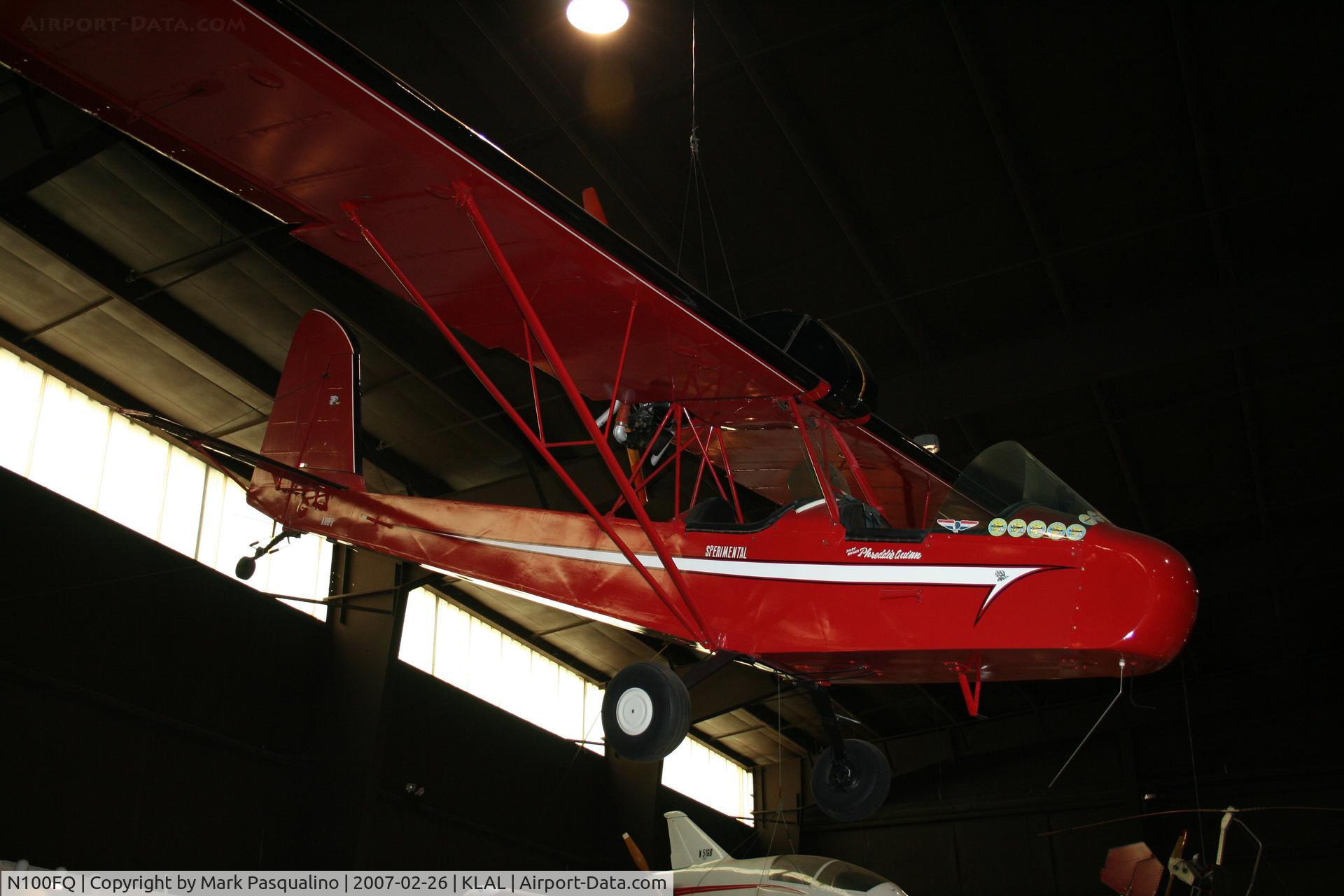 N100FQ, 1974 Aerosport Woody Pusher C/N 100, Woody Pusher